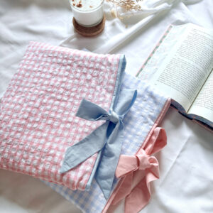 Funda vichy lazo lateral