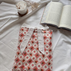 Funda fresas y margaritas